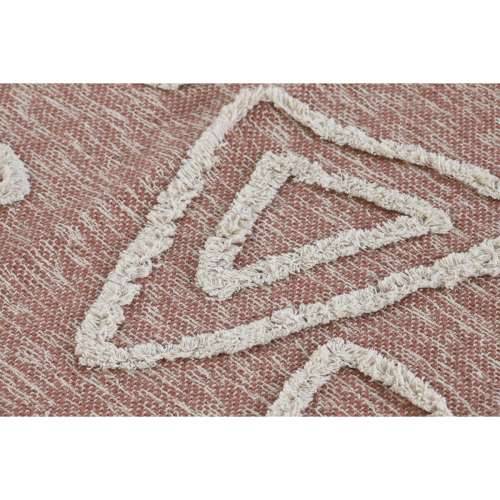 Tepih DKD Home Decor Roza Terakota Bijela šiške gradski (160 x 230 x 1 cm) Cijena