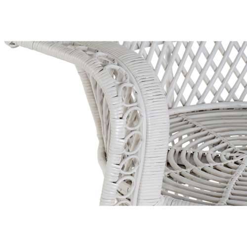 Vrtna fotelja DKD Home Decor Bijela 102 x 66 x 146 cm 97 x 66 x 144 cm Cijena