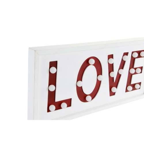 Zidni Ukras DKD Home Decor Bijela Crvena gradski 48 x 4 x 22 cm (2 kom.) Cijena