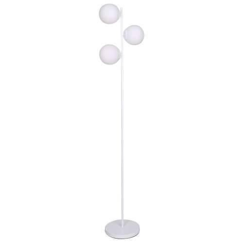 Podna svjetiljka DKD Home Decor 35 x 25 x 167 cm Kristal Metal Bijela 220 V 50 W Cijena