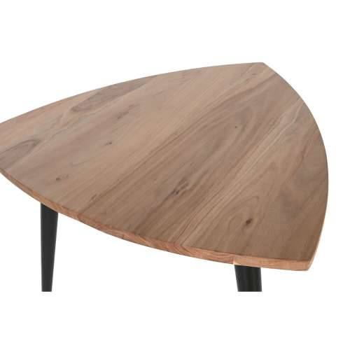 Stolić za dnevni boravak DKD Home Decor Metal Drvo akacije 90 x 90 x 76 cm Cijena