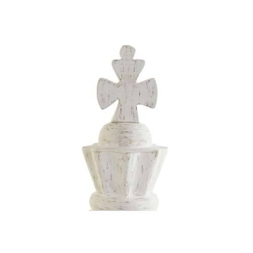 Ukrasna figura DKD Home Decor Bijela Smeđa Crna Figure za Šah Loft 12 x 12 x 48 cm (2 kom.) Cijena