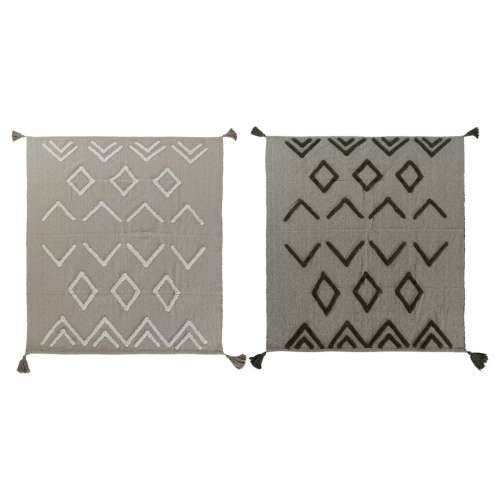 Plahte DKD Home Decor Bijela Zelena Bež Tamnozelena 130 x 170 x 0,5 cm (2 kom.) Cijena