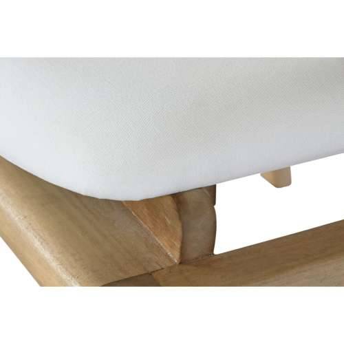 Naslonjač DKD Home Decor Bijela Prirodno 57 x 68 x 79 cm 57 x 65 x 79 cm Cijena