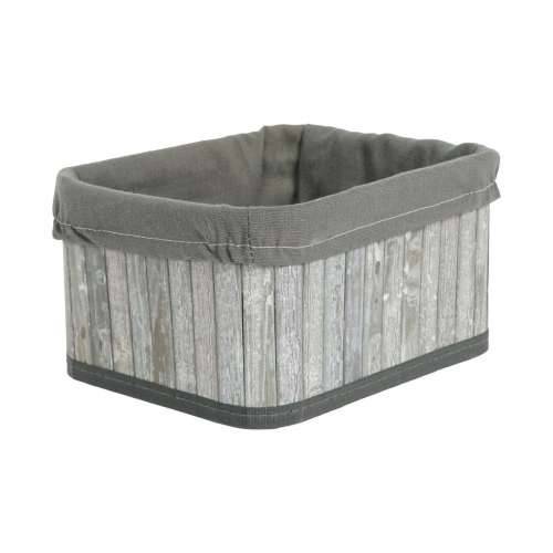 Set košara DKD Home Decor Bijela Siva Bambus Drvo MDF 51 x 35 x 33 cm Cijena