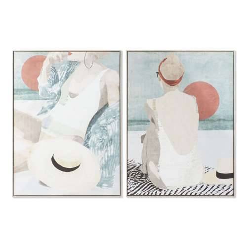 Slika DKD Home Decor 104 x 4,5 x 143,5 cm Dama Skandinavski (2 kom.) Cijena