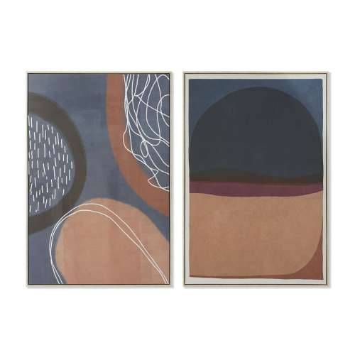 Slika DKD Home Decor Apstraktno gradski 84 x 4,5 x 123 cm (2 kom.) Cijena