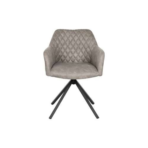 Naslonjač DKD Home Decor Crna Siva 55 x 58 x 83 cm Cijena
