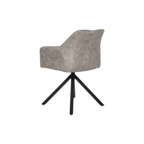Naslonjač DKD Home Decor Crna Siva 55 x 58 x 83 cm Cijena