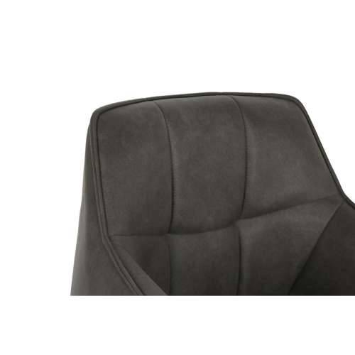 Naslonjač DKD Home Decor Crna Tamno smeđi Tamno sivo 60 x 60 x 84 cm Cijena