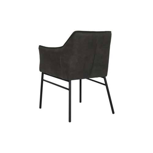 Naslonjač DKD Home Decor Crna Tamno smeđi Tamno sivo 60 x 60 x 84 cm Cijena