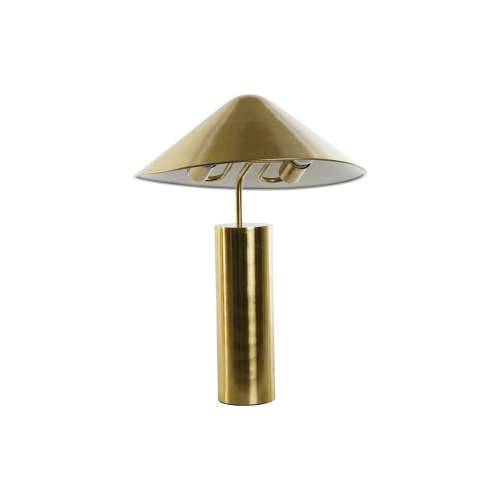 Stolna svjetiljka DKD Home Decor zlatan Metal 50 W 220 V 39 x 39 x 45 cm Cijena