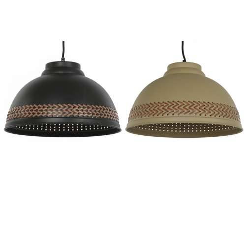 Stropna svjetiljka DKD Home Decor Smeđa Crna Krema Metal 50 W 39 x 39 x 22 cm (2 kom.) Cijena
