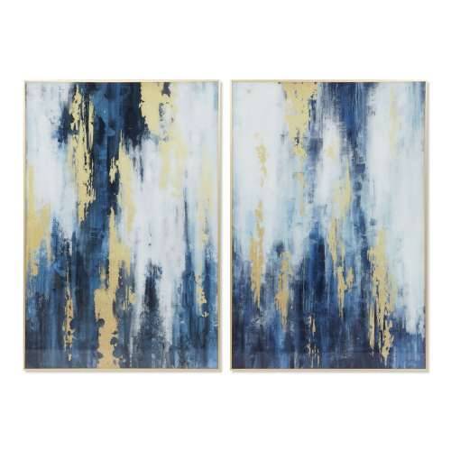 Slika DKD Home Decor 80 x 2,5 x 120 cm Apstraktno moderan (2 kom.) Cijena