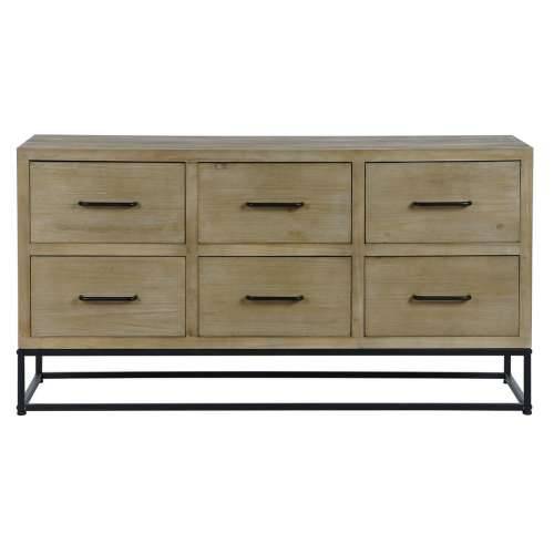 Ormarić za hodnik DKD Home Decor Crna Prirodno Metal Drvo MDF 120 x 40 x 64 cm Cijena