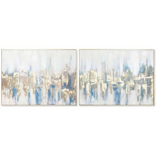 Slika DKD Home Decor New York Loft 80 x 3,5 x 60 cm (2 kom.) Cijena