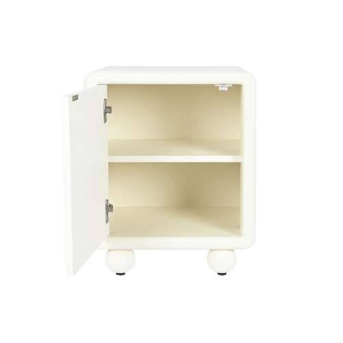 Noćni ormarić DKD Home Decor Bijela Drvo MDF 45 x 40 x 55 cm Cijena