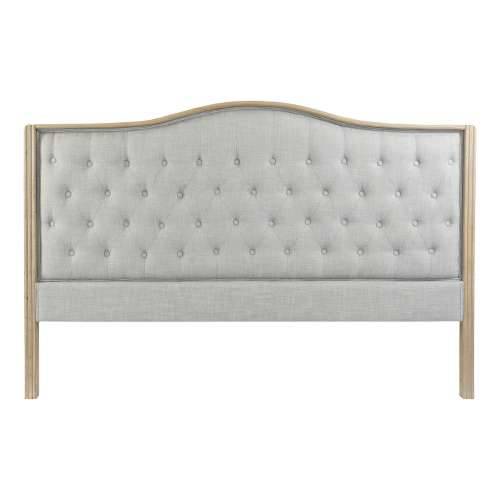 Uzglavlje DKD Home Decor Tamno sivo Kaučukovac 160 x 10 x 120 cm Cijena