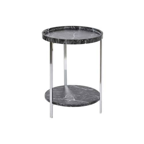 Pomoćni stolić DKD Home Decor Crna Drvo MDF 40 x 40 x 53 cm Cijena