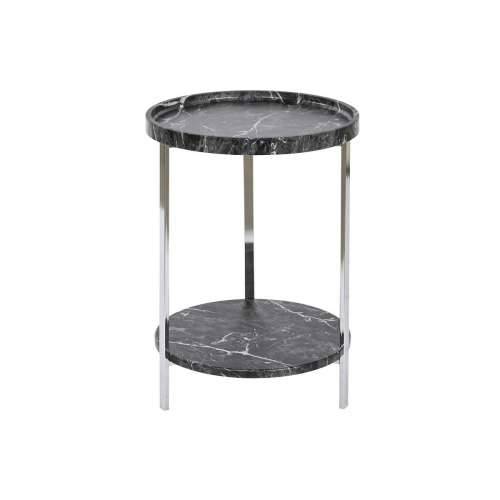 Pomoćni stolić DKD Home Decor Crna Drvo MDF 40 x 40 x 53 cm Cijena