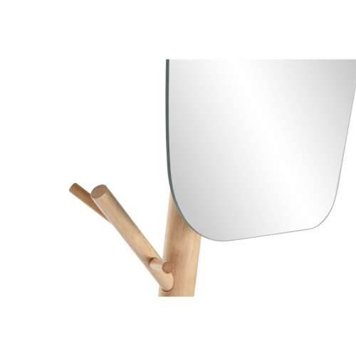 Mēteļu stends Home ESPRIT Bijela Prirodno Drvo Metal Scandi 33 x 33 x 185 cm Cijena