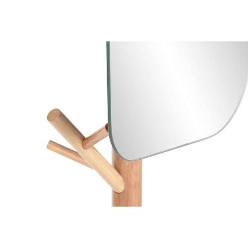 Mēteļu stends Home ESPRIT Crna Prirodno Drvo Metal Scandi 33 x 33 x 185 cm Cijena