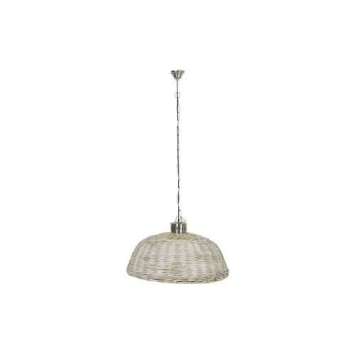 Stropna svjetiljka DKD Home Decor Srebrna Prirodno Metal 50 W 80 x 80 x 47 cm Cijena