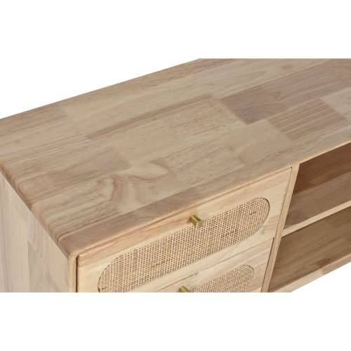 Namještaj za TV kabinet DKD Home Decor Prirodno Metal Kaučukovac 120 x 30 x 48 cm Cijena