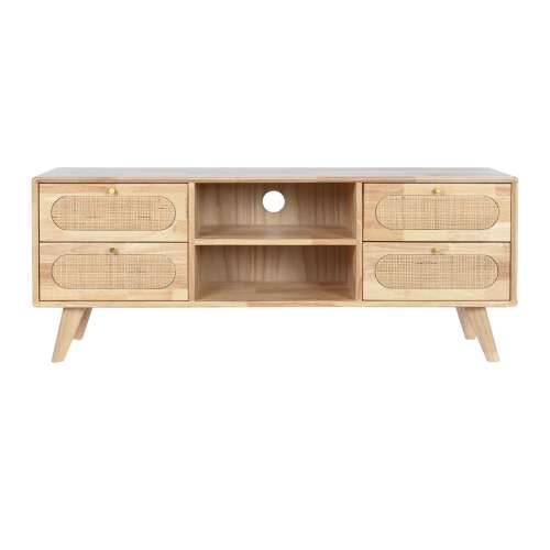 Namještaj za TV kabinet DKD Home Decor Prirodno Metal Kaučukovac 120 x 30 x 48 cm Cijena
