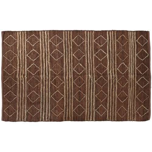 Tepih Home ESPRIT Smeđa rombi 160 x 230 x 1 cm Cijena