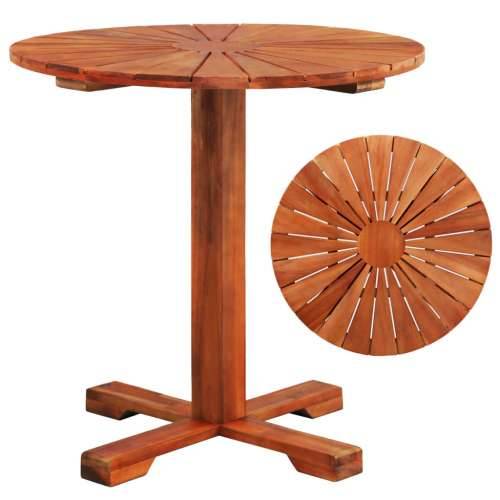 Bistro stol 70 x 70 cm masivno bagremovo drvo