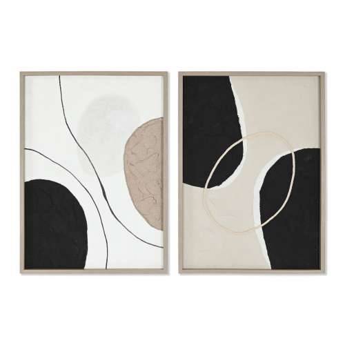 Slika Home ESPRIT Apstraktno gradski 50 x 3,5 x 70 cm (2 kom.) Cijena