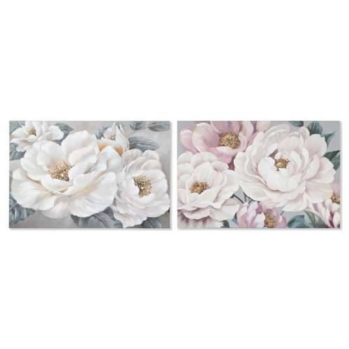 Slika Home ESPRIT Ruže romantični 120 x 3,7 x 80 cm (2 kom.) Cijena