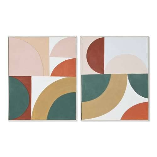 Slika Home ESPRIT Apstraktno gradski 80 x 3,5 x 100 cm (2 kom.) Cijena