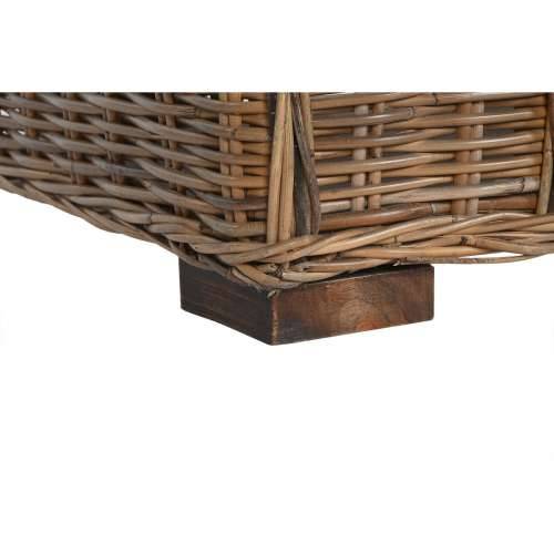 Fotelja Home ESPRIT Prirodno Tamno smeđi 100 x 85 x 68 cm Cijena