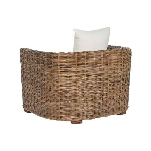 Fotelja Home ESPRIT Prirodno Tamno smeđi 100 x 85 x 68 cm Cijena