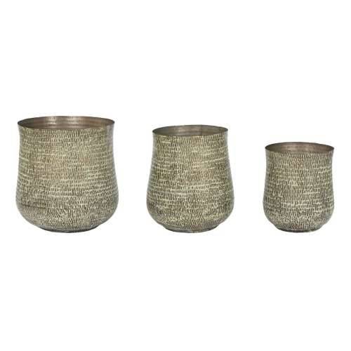 Set žardinjera Home ESPRIT Zelena Aluminij 44 x 44 x 46 cm Cijena