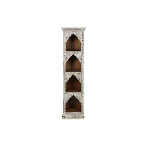 Polica Home ESPRIT Bijela 50 x 40 x 186 cm Cijena