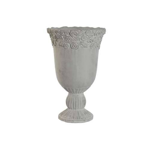 Tegla za biljke Home ESPRIT Bijela Cement romantični Istrošeno 31 x 31 x 49 cm Cijena