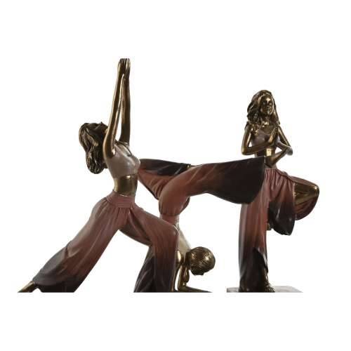 Ukrasna figura Home ESPRIT Roza zlatan Yoga Scandi 19 x 6 x 26 cm (3 kom.) Cijena
