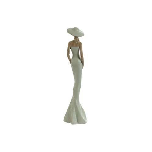 Ukrasna figura Home ESPRIT Bijela Zelena Dama 7,5 x 7,5 x 30 cm (2 kom.) Cijena