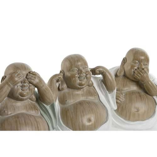 Ukrasna figura Home ESPRIT Bijela Zelena Buda Orijentalno 10 x 9 x 10,5 cm (3 kom.) Cijena