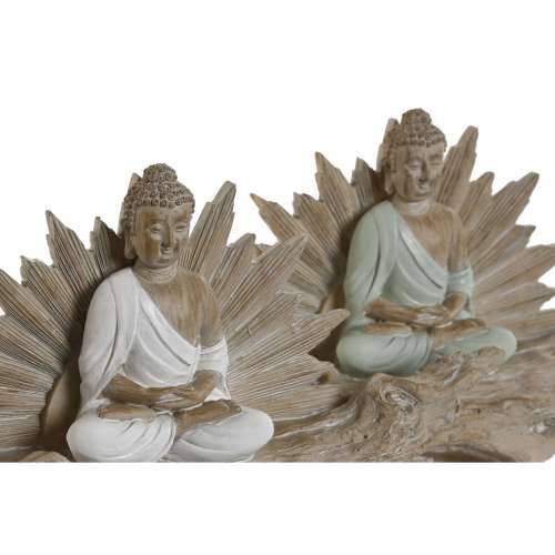 Ukrasna figura Home ESPRIT Bijela Zelena Buda Orijentalno 30 x 6 x 15 cm (2 kom.) Cijena
