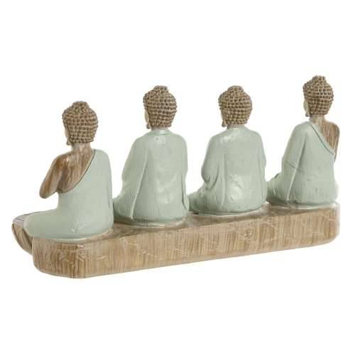 Ukrasna figura Home ESPRIT Bijela Zelena Buda Orijentalno 24 x 9 x 11 cm (2 kom.) Cijena