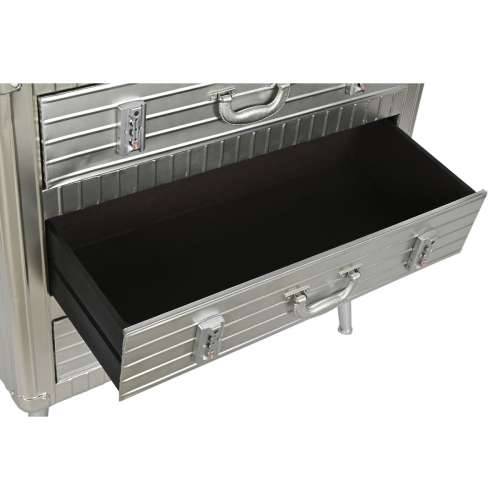 Ormarić s ladicama Home ESPRIT Srebrna Metal Drvo MDF Vintage 80 x 39 x 82 cm Cijena