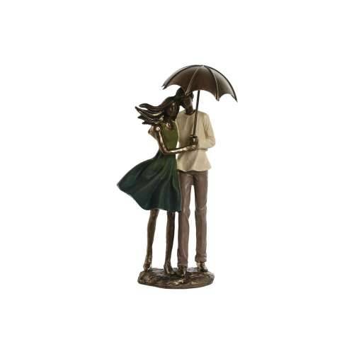 Ukrasna figura Home ESPRIT Zelena zlatan Partner 12,5 x 8 x 25,5 cm Cijena