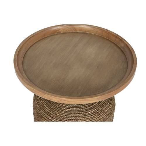 Pomoćni stolić Home ESPRIT Svijetlo smeđi Uže Jela 44 x 44 x 56 cm Cijena