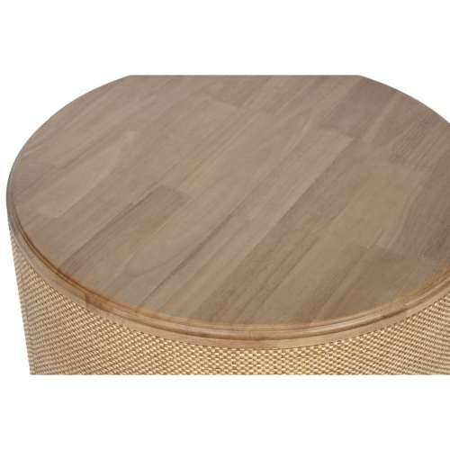 Pomoćni stolić Home ESPRIT Prirodno Uže Jela 70 x 70 x 42 cm Cijena
