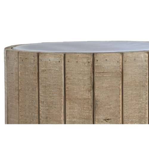 Pomoćni stolić Home ESPRIT Prirodno Jela Drvo MDF 36 x 36 x 45 cm Cijena
