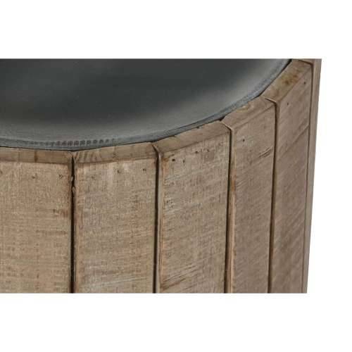 Pomoćni stolić Home ESPRIT Prirodno Jela Drvo MDF 36 x 36 x 45 cm Cijena